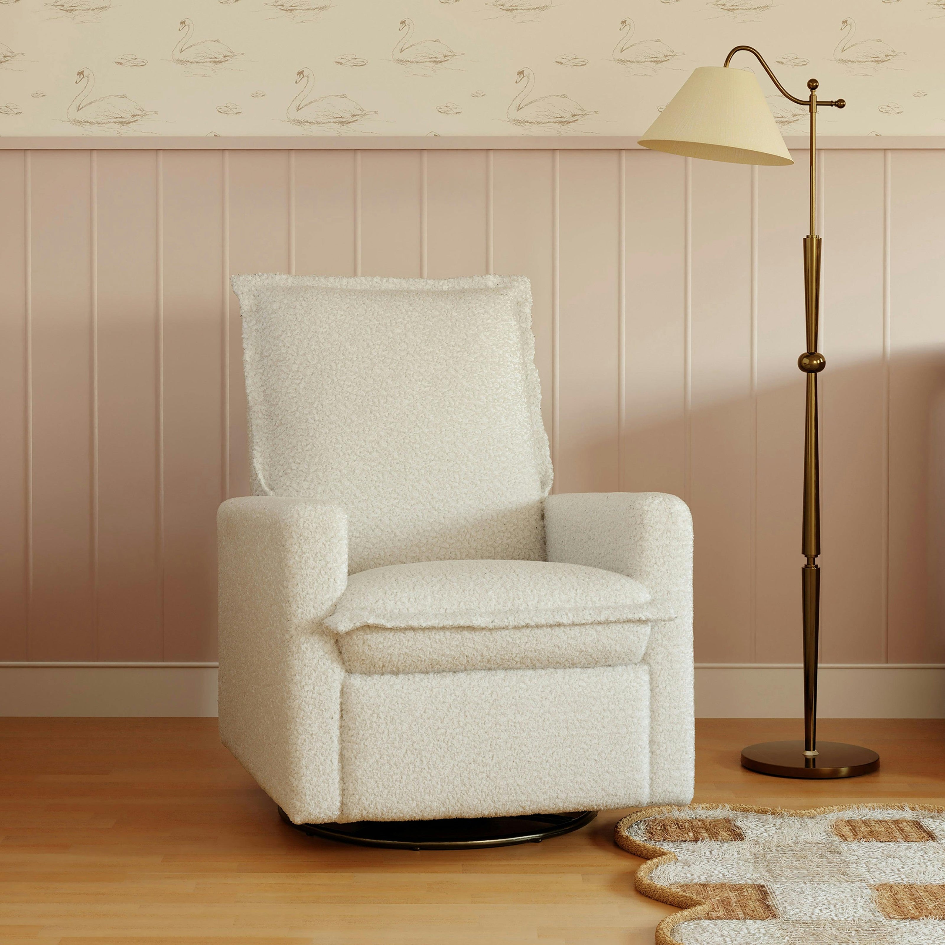 Babyletto Cali Flange Recliner and Swivel Glider