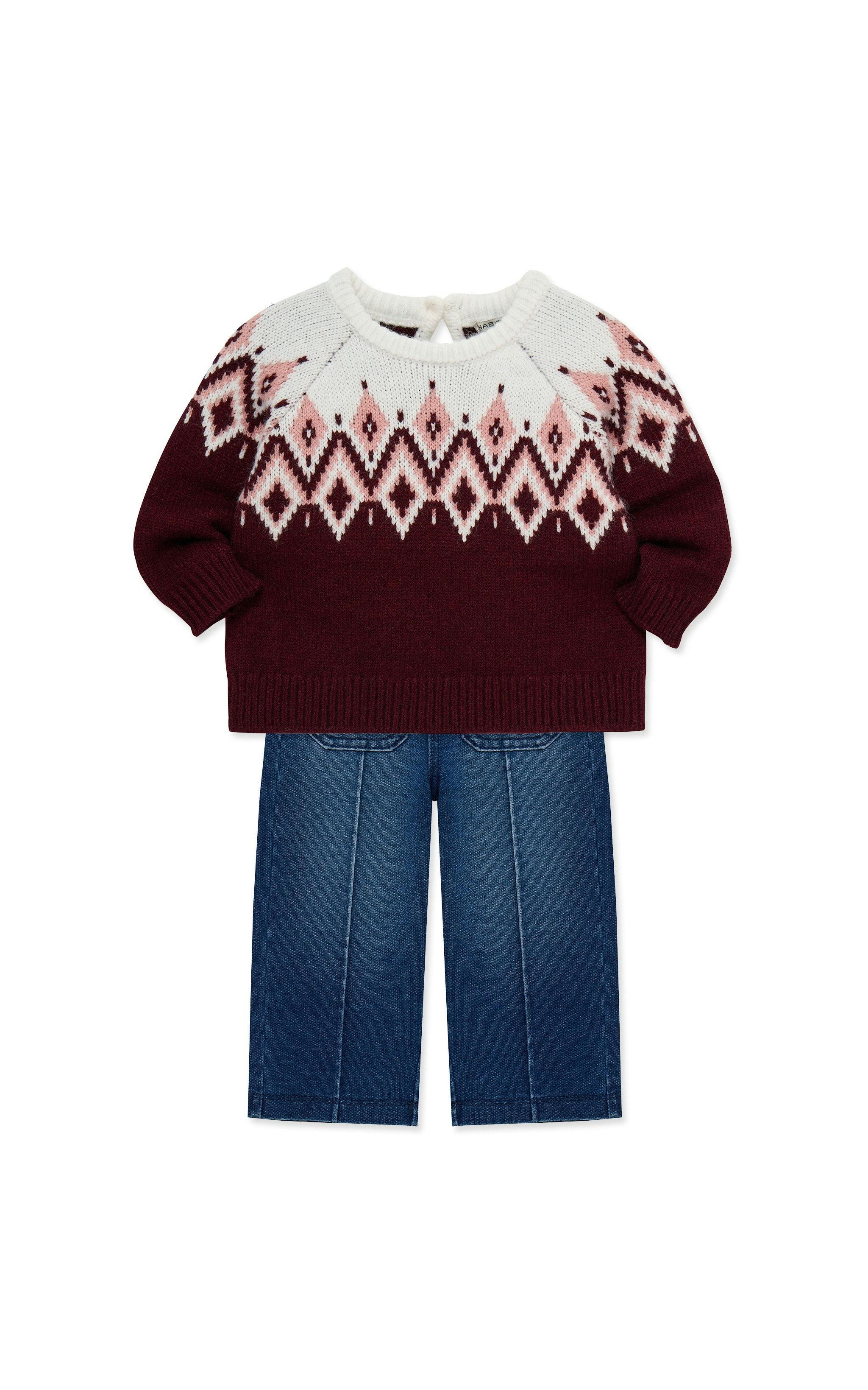 Fair Isle Sweater Pant Set (12-24M)