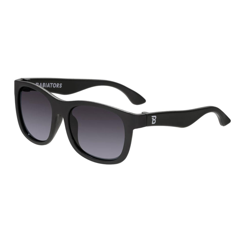 Jet Black Navigator | Polarized Smoke Lenses