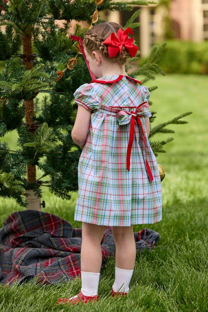 Eleanor Dress - Douglas Plaid