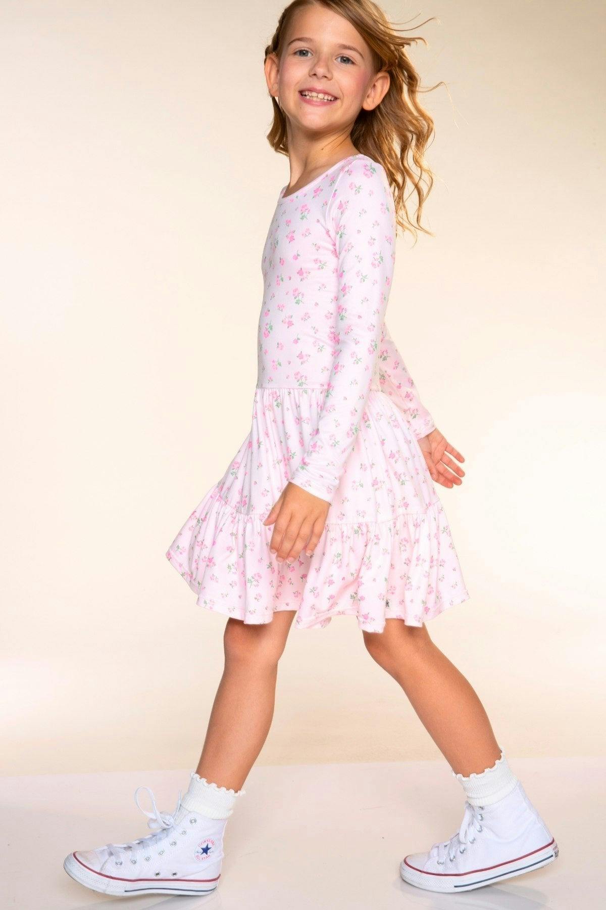 Simply Soft Long Sleeve Tiered Dress