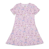 Enchanted Bamboo Girls' Short Sleeve Dress