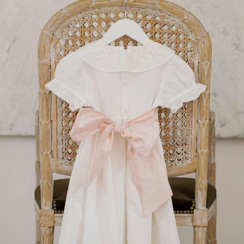 Vega Ceremony Dress with Silk Sash