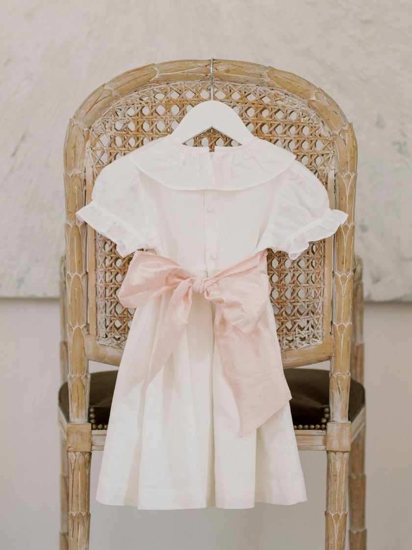 Vega Ceremony Dress with Silk Sash