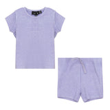 Distressed Shorts Set