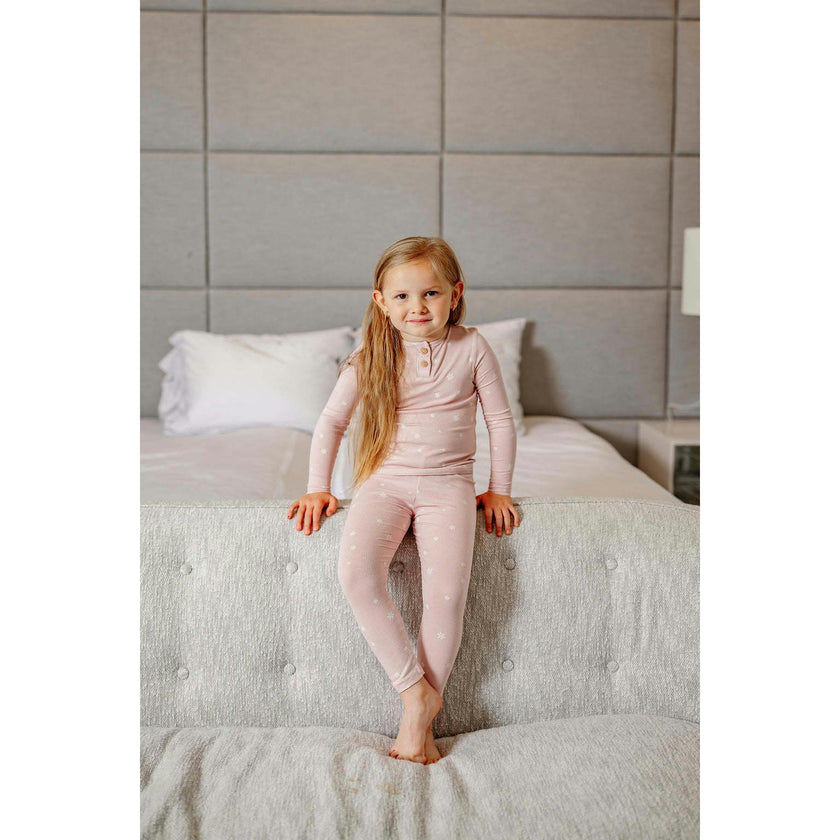 Snowflake PJ-Pink, Pink