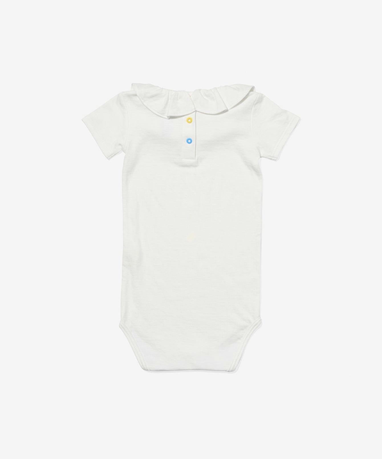 Belle Ruffle One-piece, Rose Piping