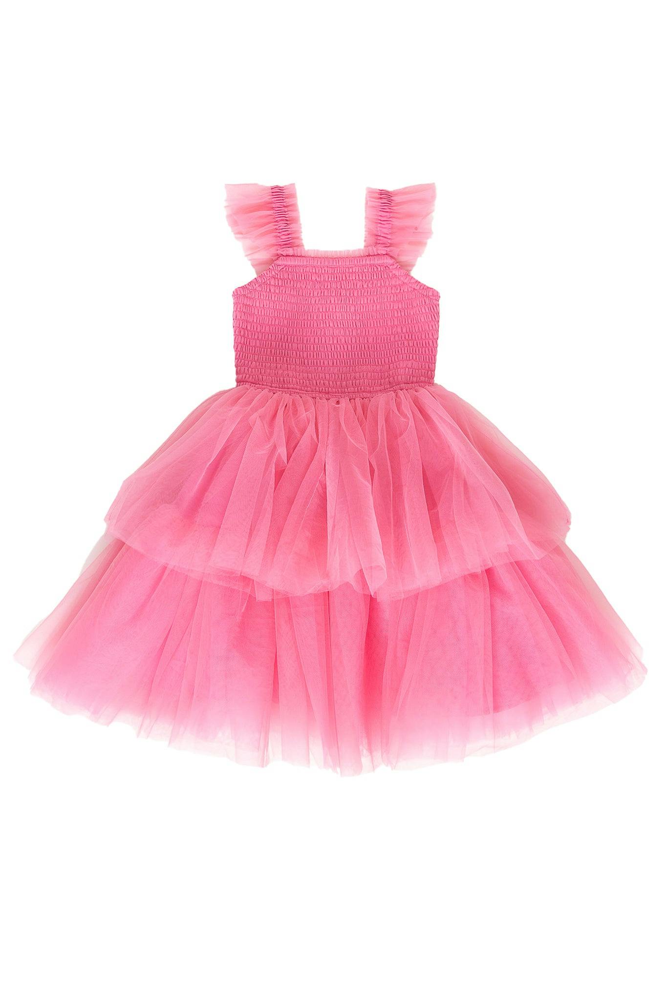 Mini Liza Dress in Pink