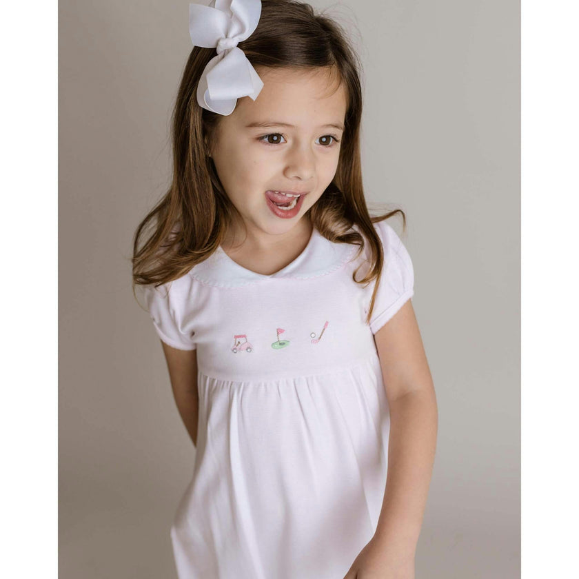 Golf Round Collar Pima Dress