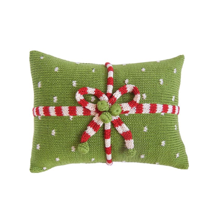 Gift Candy Stripe with Dots Pillow