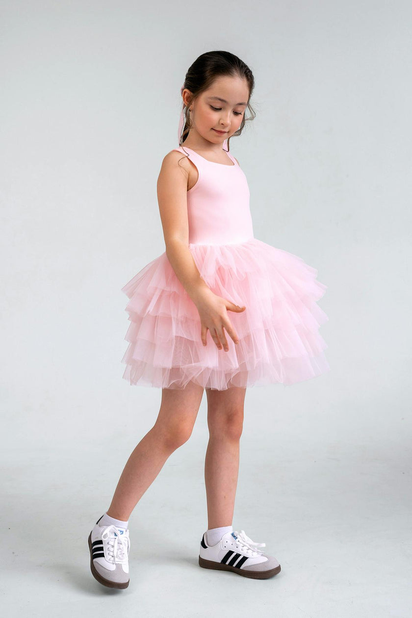Pink Rose Tutu Dress