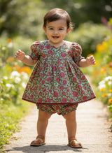 Alisha Swing Dress Turquoise