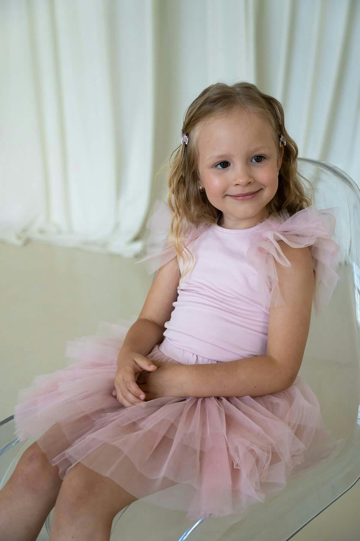 Soft Pink Tutu Set