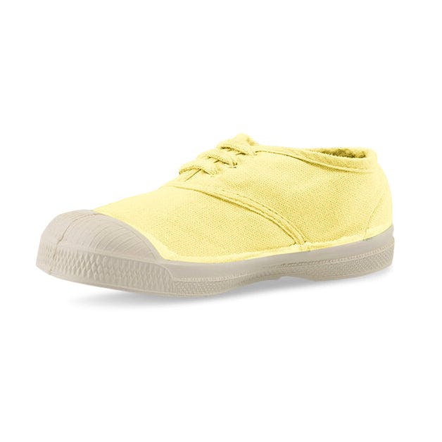BENSIMON Kids -  Laces Tennis Shoes - Citron