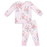 Painterly Rose Bouquets - Long Sleeve Loungewear Set