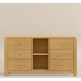 TipToe 6-Drawer Assembled Dresser With Cubbies In