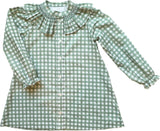 Molly Anne Dress in Field Check Sage