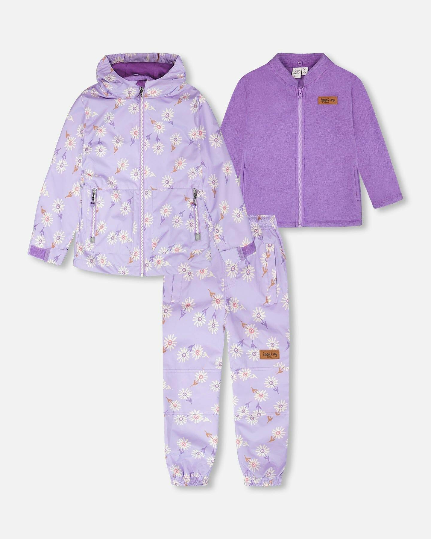 3-In-1 Two-Piece Mid-Season Outerwear Set