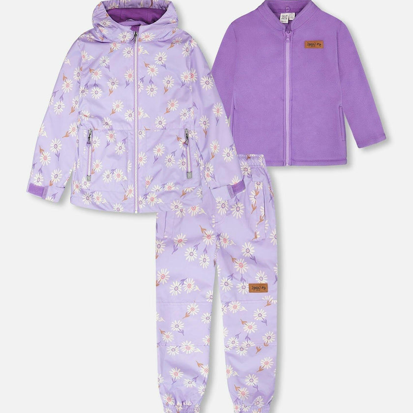 3-In-1 Two-Piece Mid-Season Outerwear Set