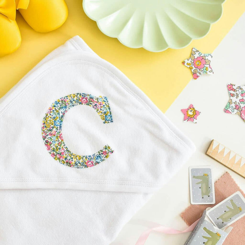 Liberty of London Personalised Baby Hooded Towel