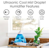 Droplet Ultrasonic Cool Mist Humidifier