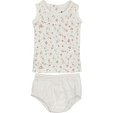 Pointelle Petals Bloomers Set