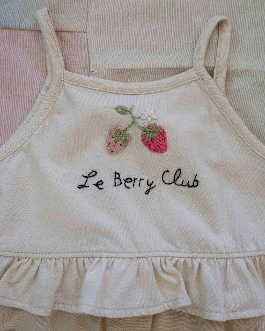 Wide-Leg Pant Set in La Berry Club