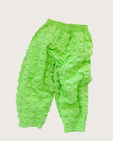 Manu Green Giant Seersucker Trousers