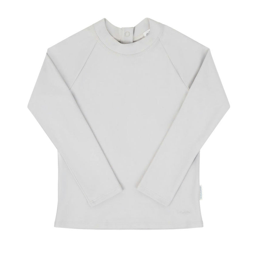 unisex dove grey rashguard