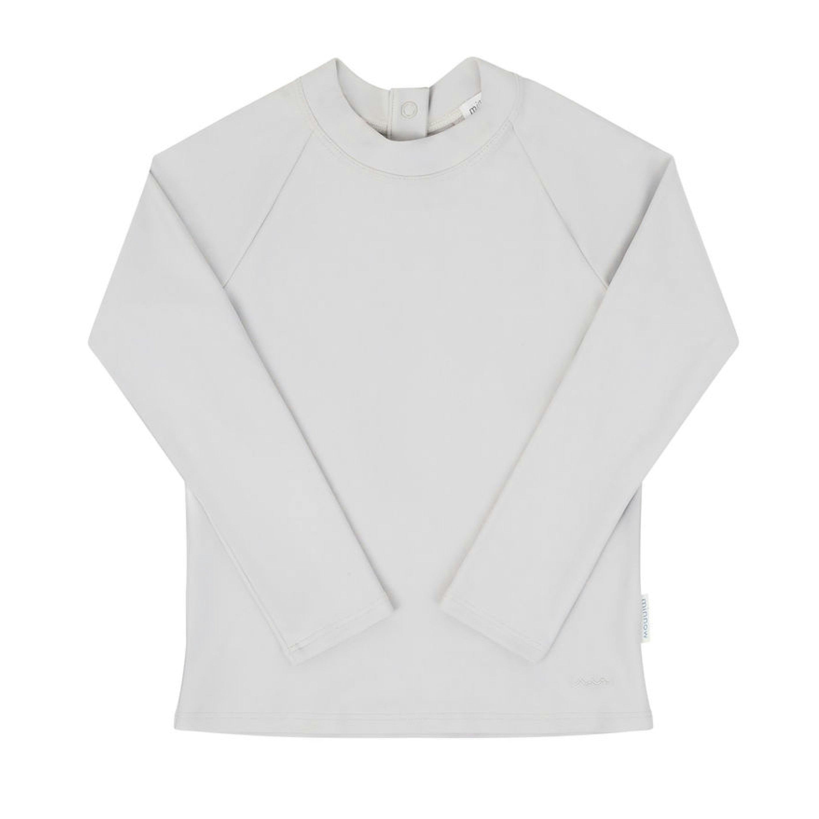 unisex dove grey rashguard
