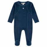 Velour Seams Footie