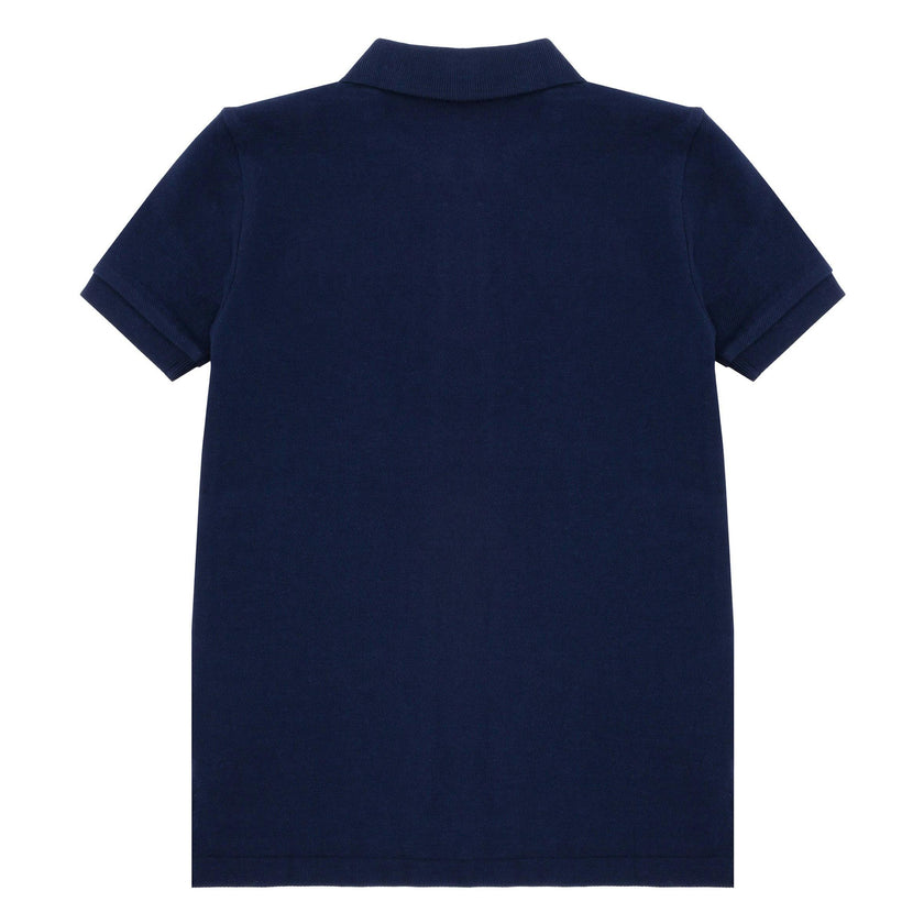 Navy Logo Polo