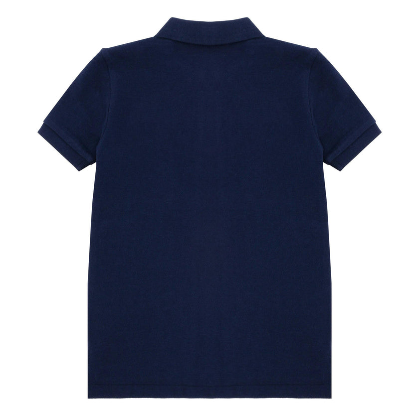 Navy Logo Polo