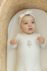 Ribbed Snap Front Romper