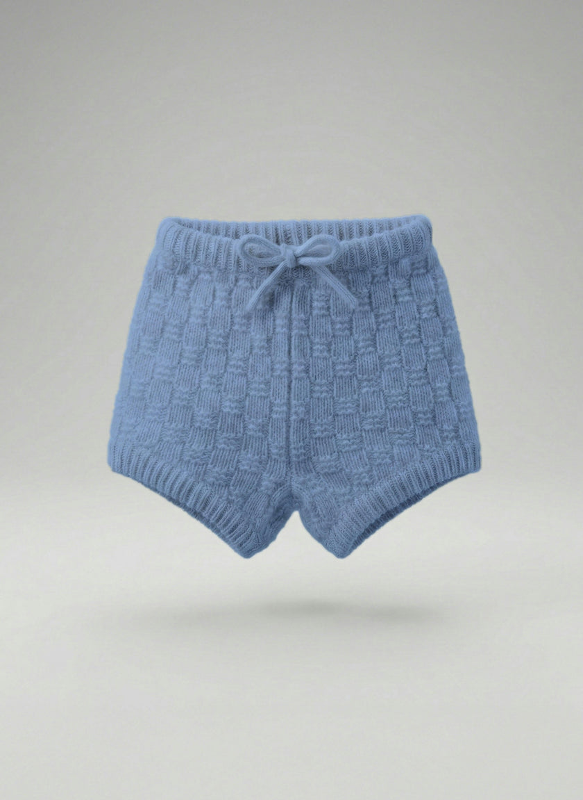 The Aspen Cashmere Baby Bloomer | Sky