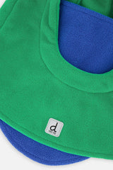 Oversized Dino Polar Balaclava For Ski Helmet Bright Green