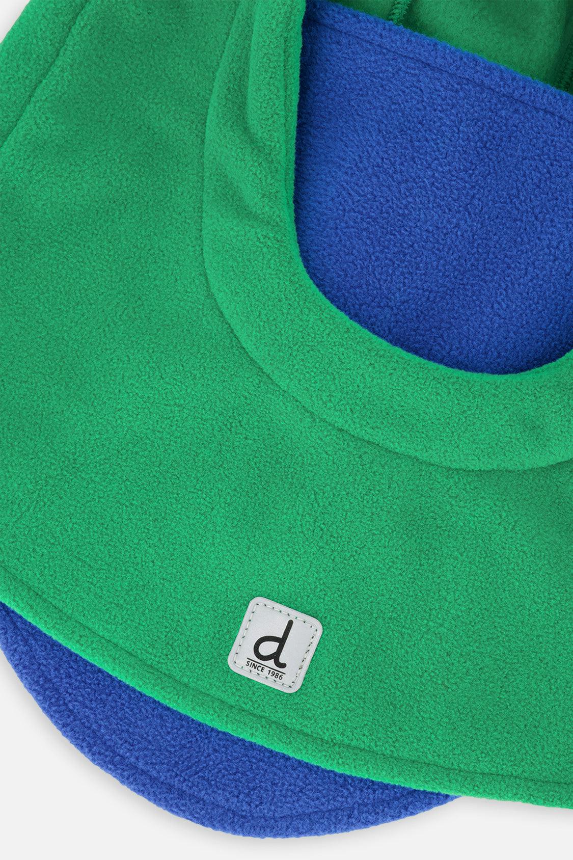 Oversized Dino Polar Balaclava For Ski Helmet Bright Green