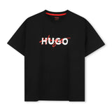 Black Crewneck Logo T‑Shirt