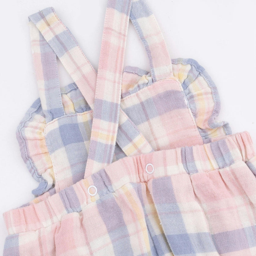 Dusty Plaid - Oxford Bubble
