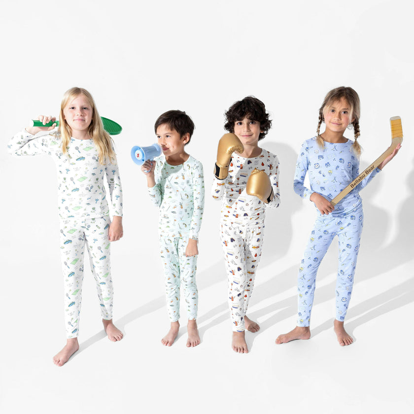 Tennis Bamboo Kids Pajamas