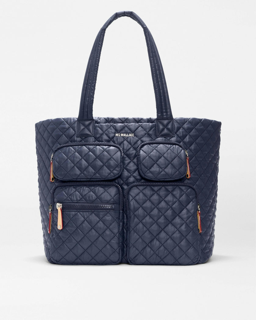 Navy Large Metro Travel Tote III
