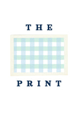 Blue and Green Plaid Boys' Polo