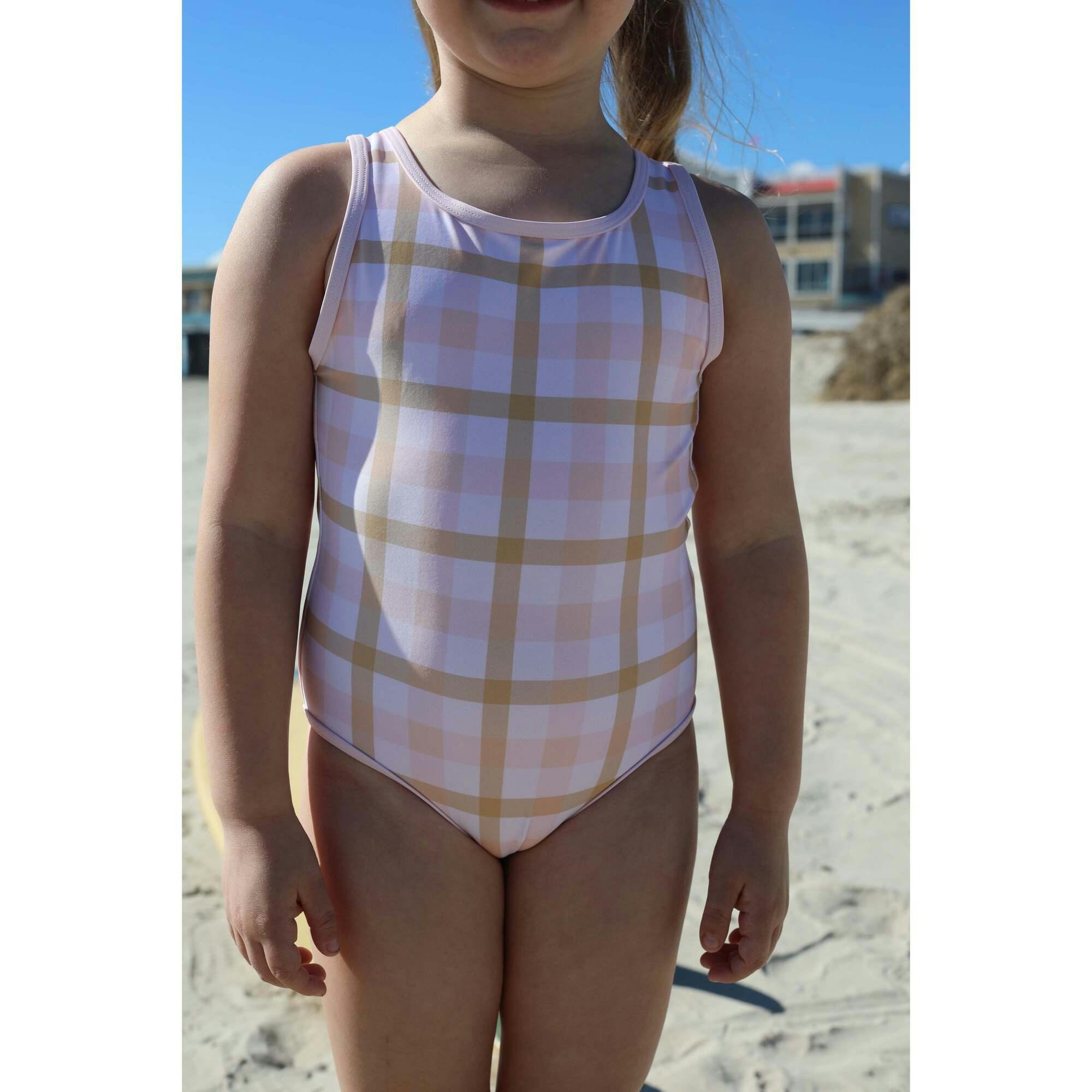 Sunkissed Plaid One Piece Tank