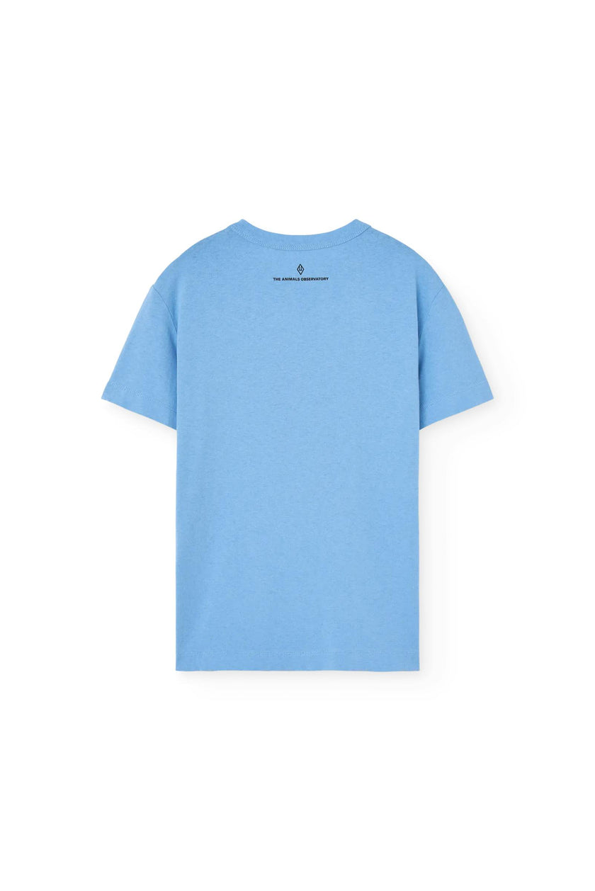 Dusty Blue Rooster T-shirt
