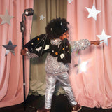 Embroidered Bat Wings Costume
