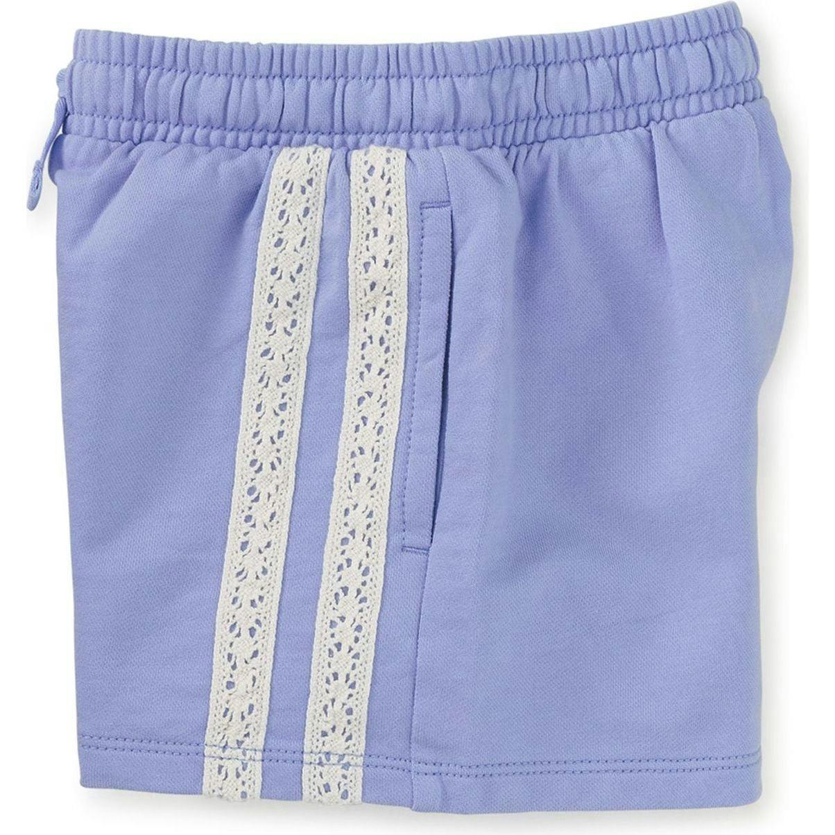 Crochet Sporty Shorts 2.0, Blue