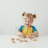 Avenlur Montessori Wooden Number Height Blocks – Self-Correcting Math Learning Set