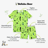 Minecraft: Mob Squad Bamboo Kids Pajama Short Set