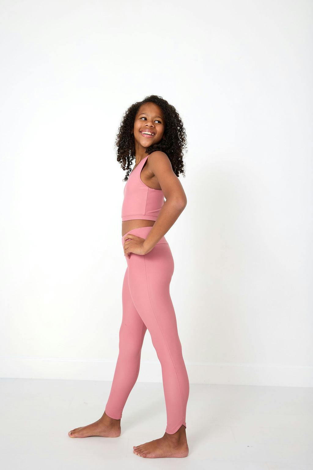 dusty pink forever flex legging