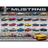 Evolution: Ford Mustang - 1000 pc Puzzle